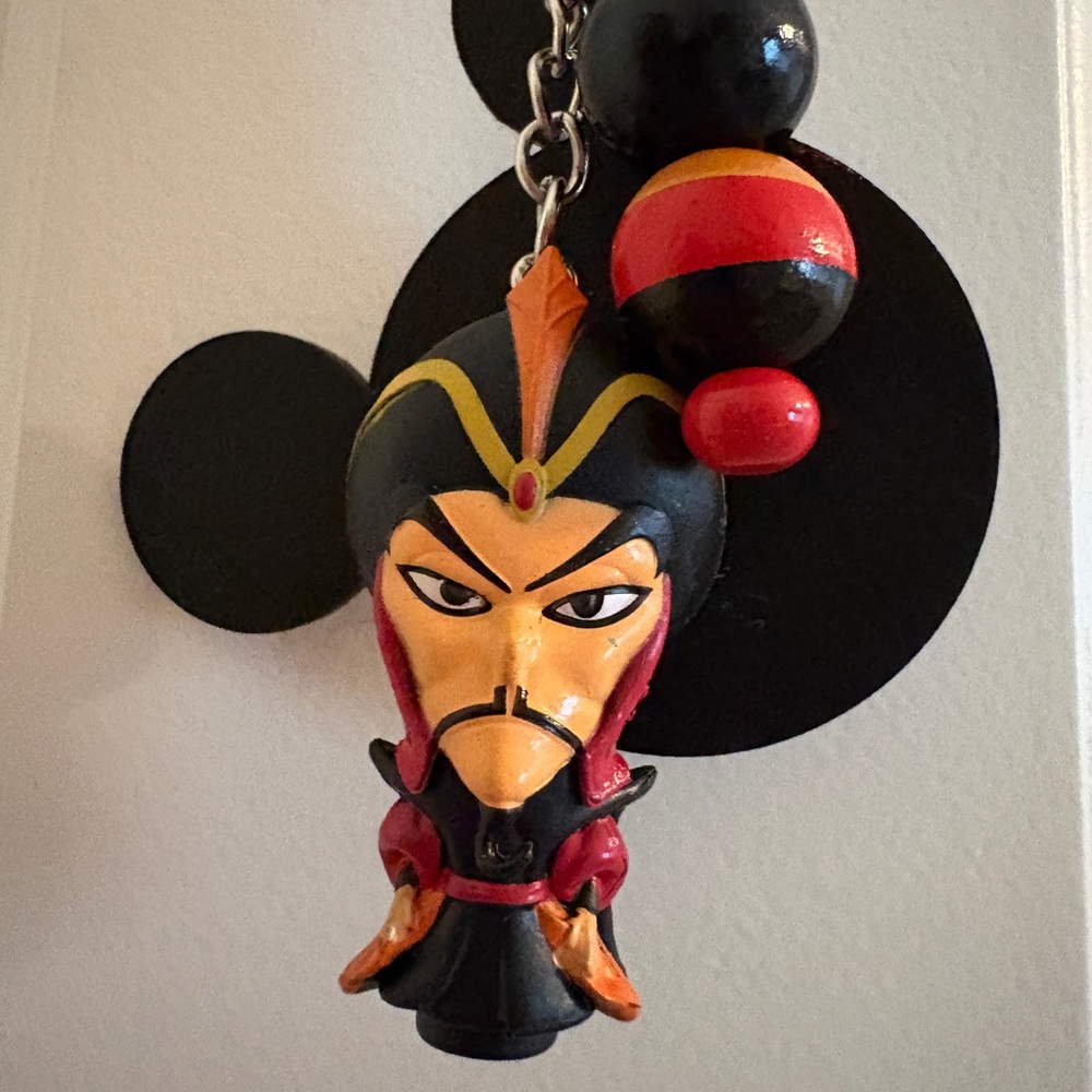 Jafar from Aladdin bag charm